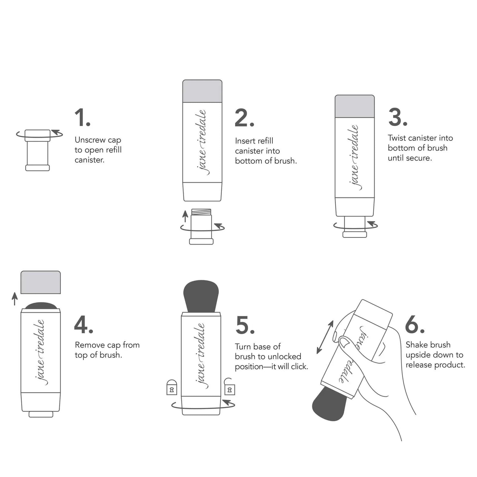 Jane Irendale - Powder-Me SPF30 Refillable Brush