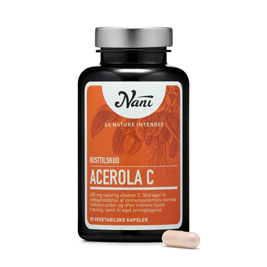Nani Acerola C Vitamin – 90 kapsler