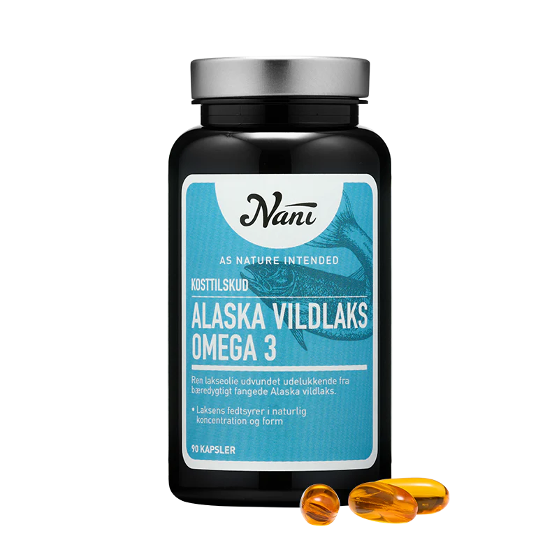 Nani Alaska Vildlaks Omega 3 – 90 kapsle