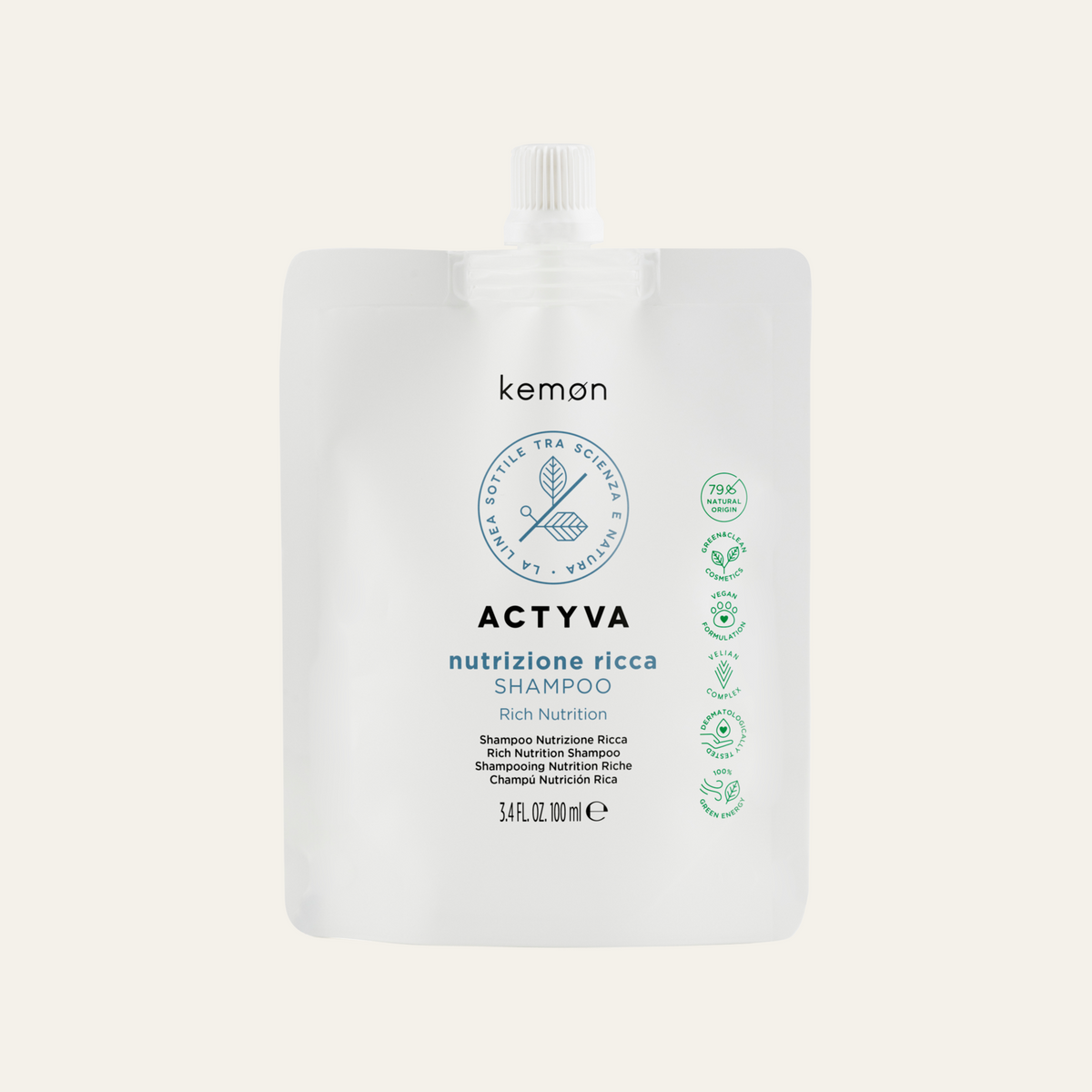 ACTYVA Nutrizione Ricca Shampoo 100 ml