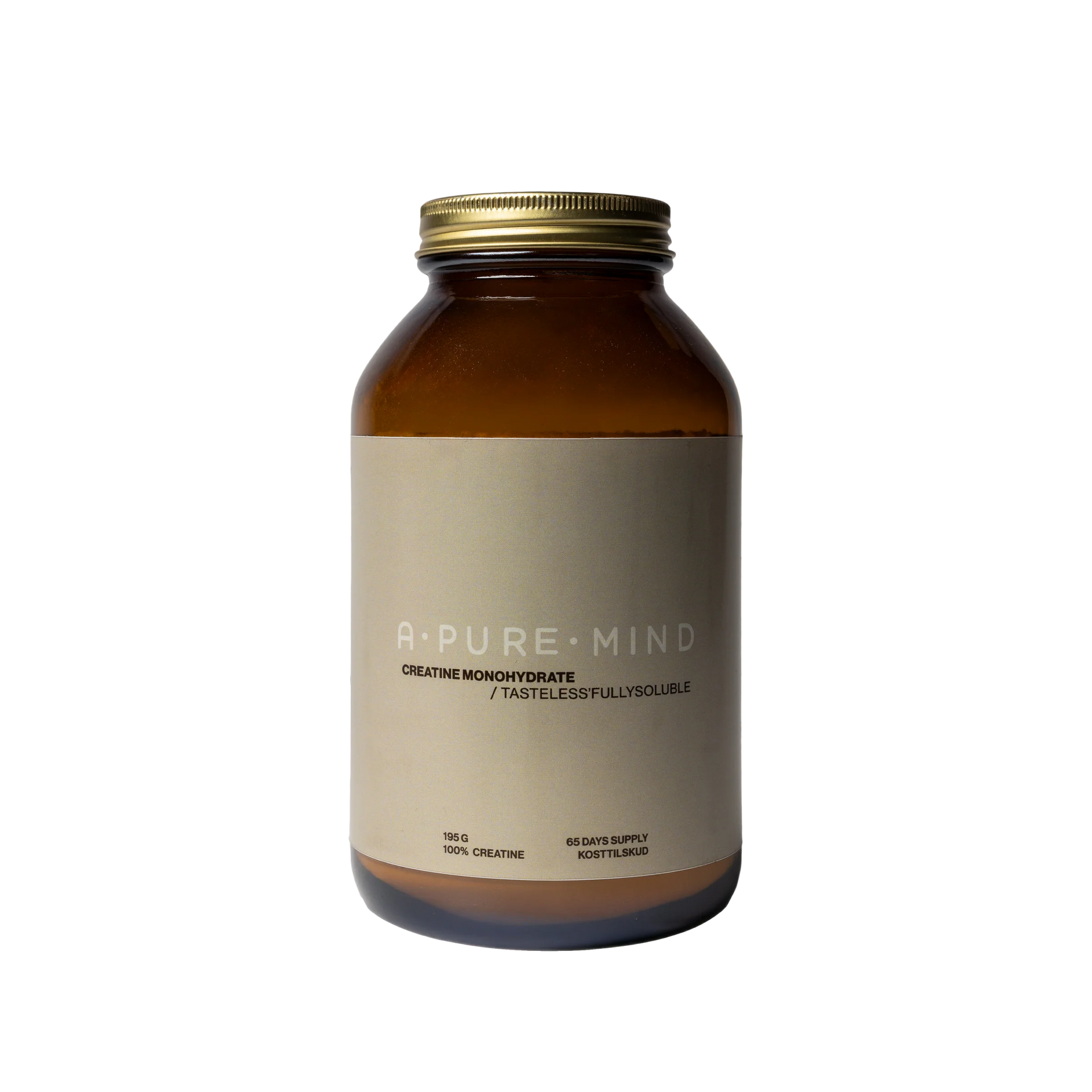 A Pure Mind - Pure Creatine Monohydrate, 65 dage