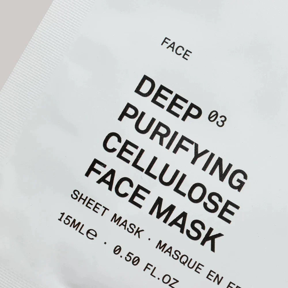 Team Dr Joseph - DEEP PURIFYING CELLULOSE FACE MASK