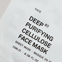 Team Dr Joseph - DEEP PURIFYING CELLULOSE FACE MASK