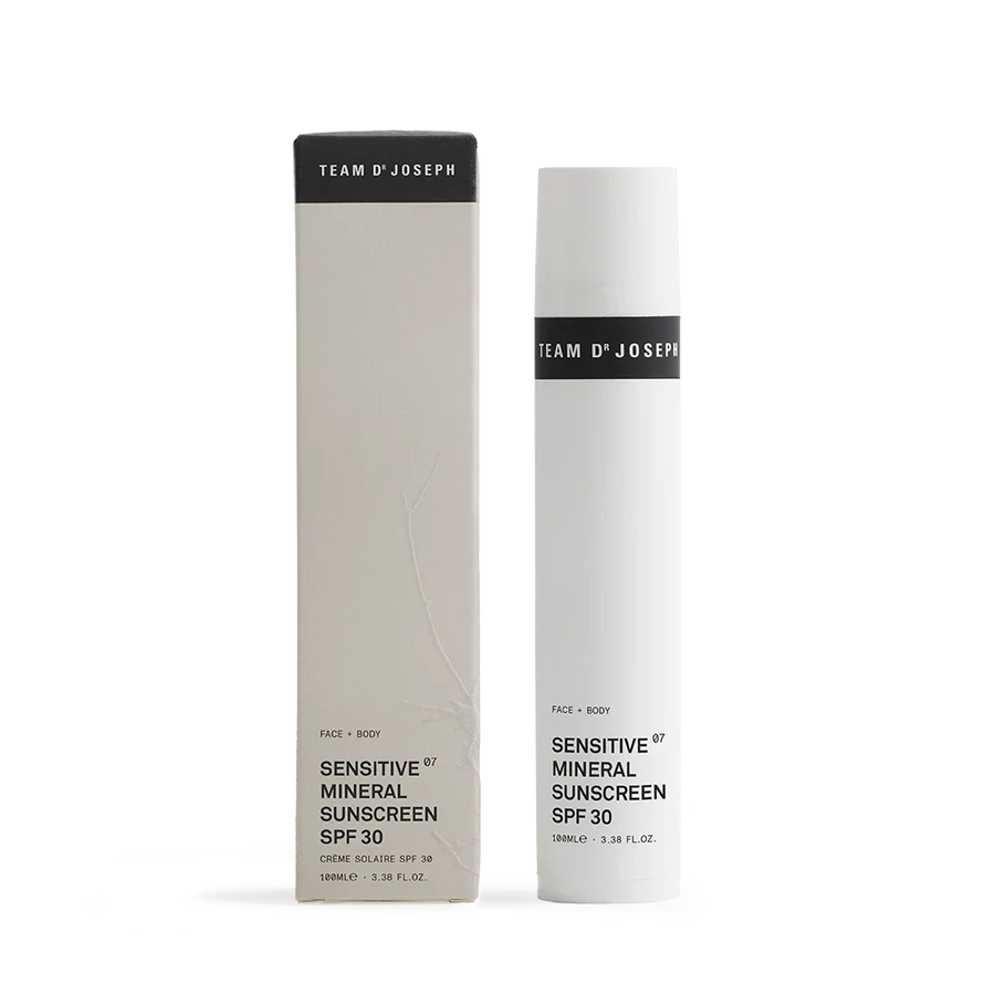 Team Dr Joseph - SENSITIVE MINERAL SUNSCREEN SPF30