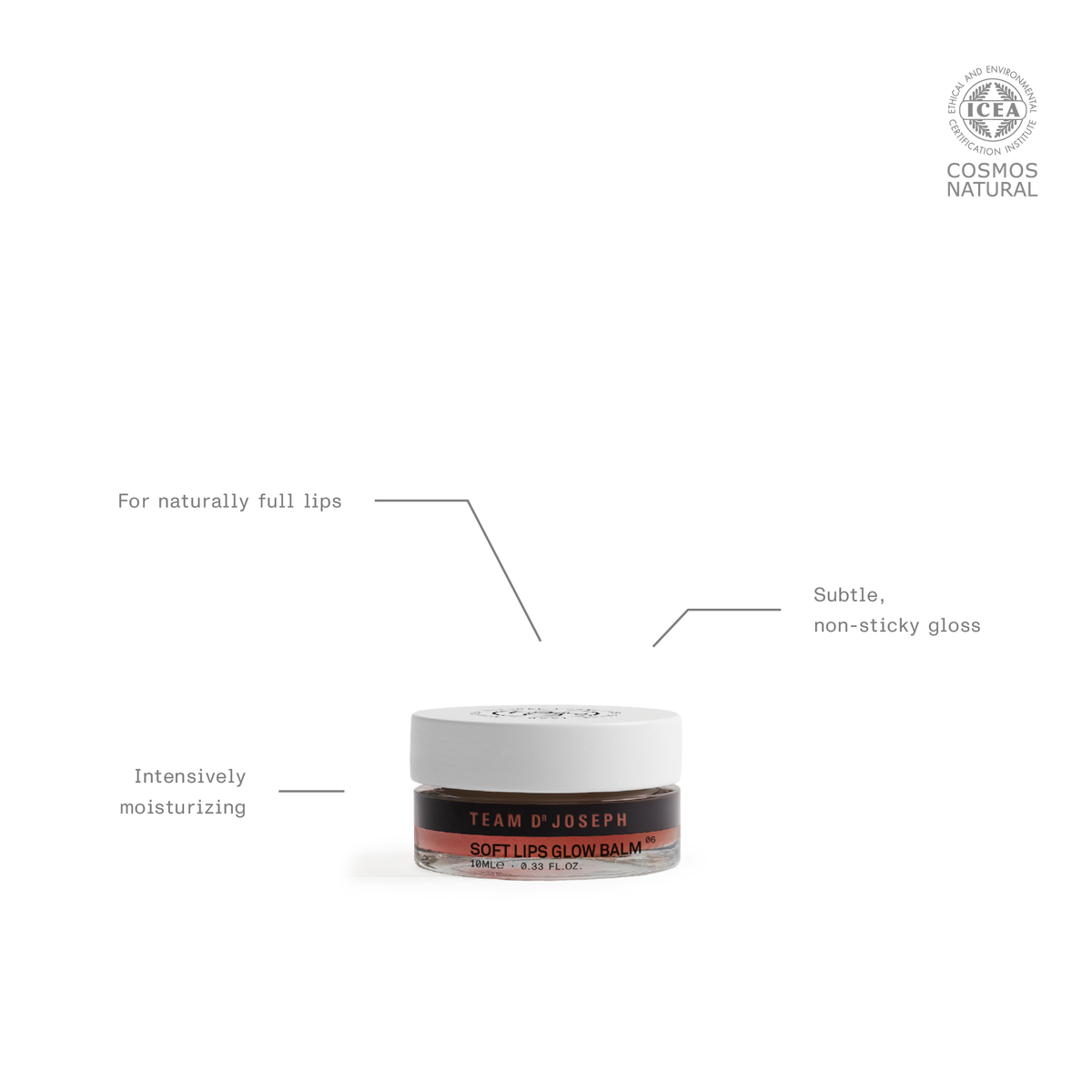 Team Dr Joseph Soft Lips Glow Balm 10 ml